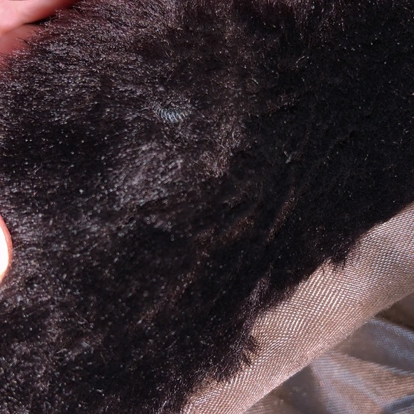 Mouton coat, three-quarter sleeve vintage luxury, one size custom classic - Picture 14 of 14